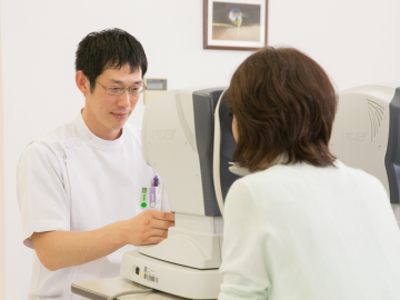 千葉県習志野市の三橋眼科医院 診察イメージ