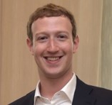 マーク・ザッカーバーグ Facebook CEO / 写真出所（wikipedia）