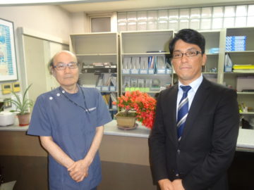 小林耳鼻咽喉科内科クリニ ック、院長の小林謙氏、牧真之介(公認 会計士・税理士)先生